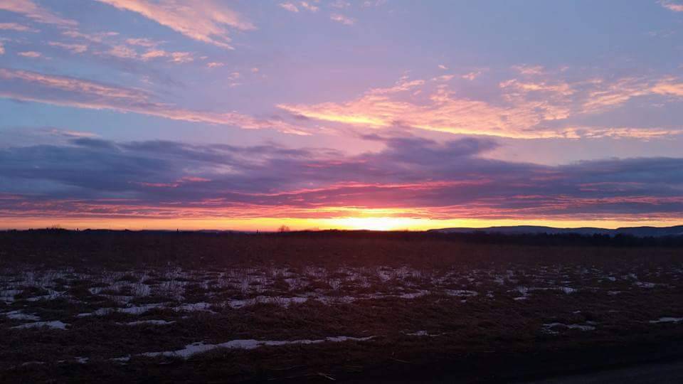 Beautiful sunrise this morning!