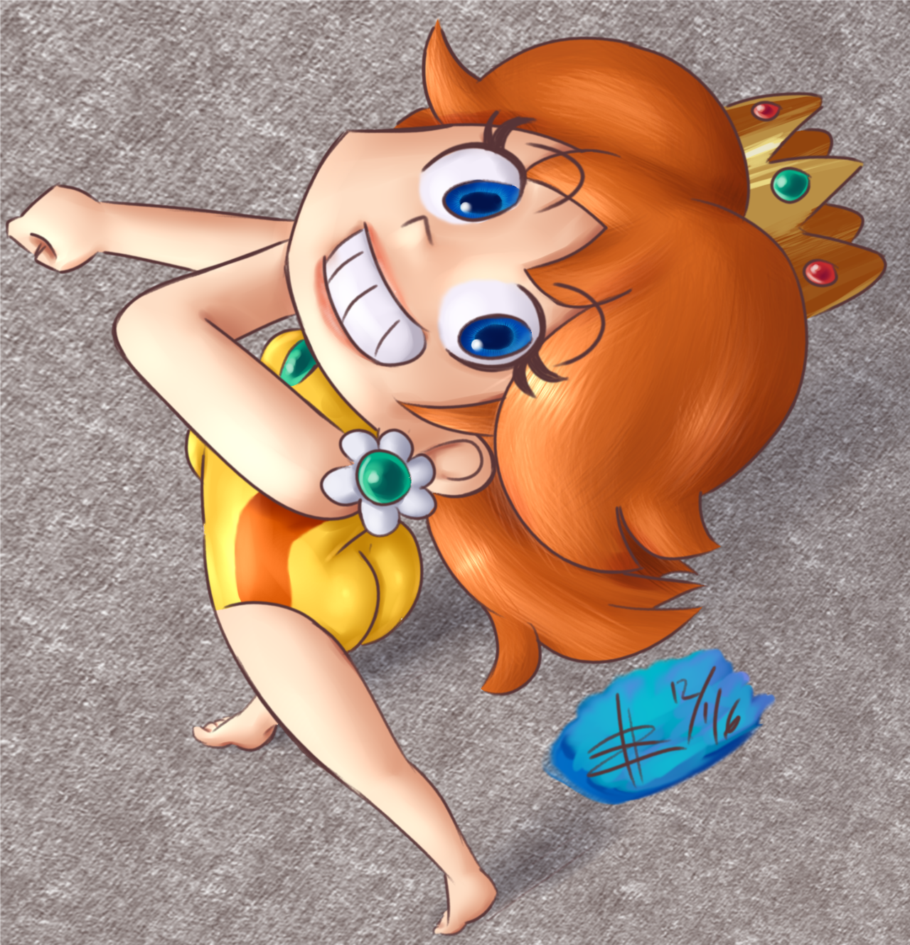 speedyssketchbook: soubriquetrouge:  Thank you Nintendo for the gift of Daisy in