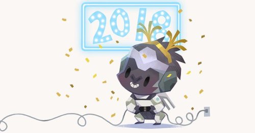 mmevicky - Happy New Year with Overwatch Heroes! Part...