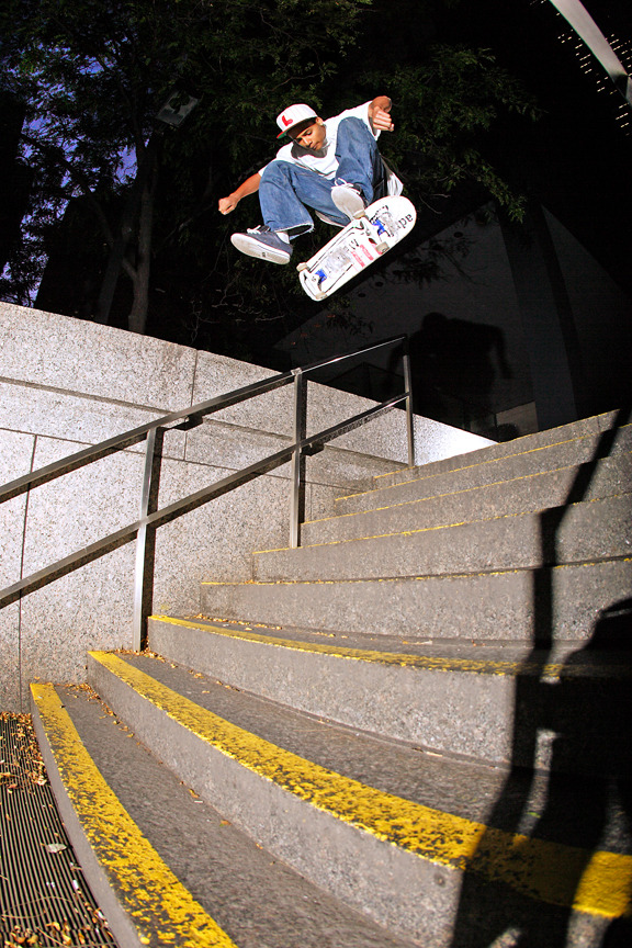 Jacob Williams - Nollie Frontside Heel.
Toronto - 2004