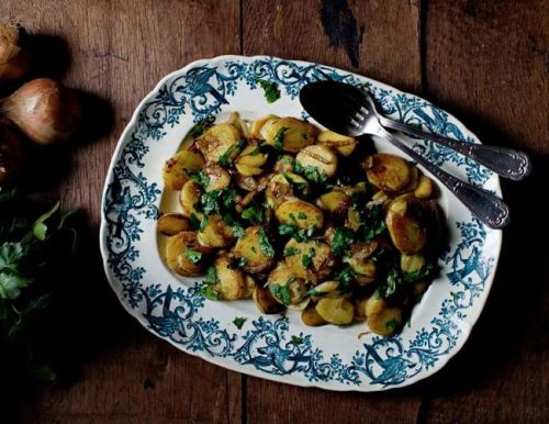 food52: Buttery and very French. Potatoes a la Lyonnaise on Food52.