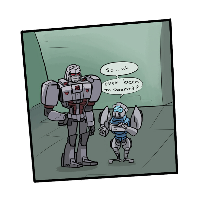 parallelpie:  I like to imagine that Tailgate promptly took Megatron to swerves and