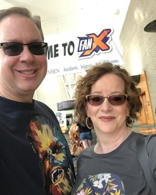 We made it! #FanX #SaltLakeCity #TheYearofPrincessLeia (at Salt Palace Convention Center) ww