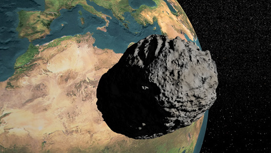 Asteroid will buzz Earth this week
Even if it were aimed directly at our planet, the newly discovered space rock is so small that it would likely burn up in the atmosphere.