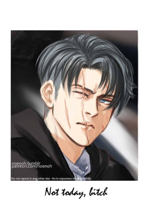 noenoh: I wanted to do this since morning. Ok, I already made my mind about him since the begining but I love him so much that  ;_;  Guys please, dont send hate to Isayama or other fans for wtv you think/feel about Levi, story or ships. dont be an ass. 
