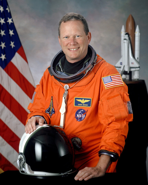 humanoidhistory:Portraits of STS-107 crew members who perished when the Space Shuttle Columbia disin