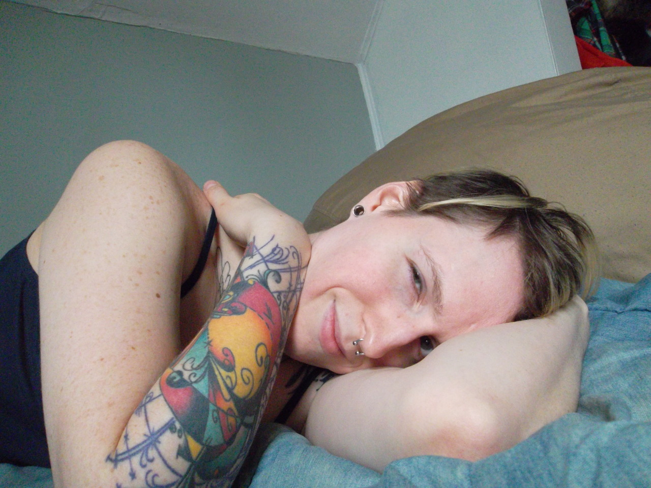 Lazy days. Gotta get up sometime though ugh&hellip;