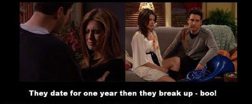 tastefullyoffensive:  ‘How I Met Your Mother’ is Basically Just a Remake of 'Friends’ [via]Previously: Theory of the Pixar Universe 