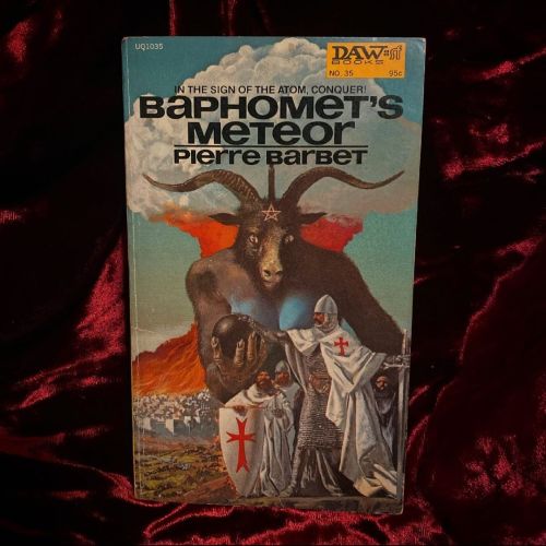 Baphomet’s Meteor by Pierre Barbet. 1972 Paperback 144 Pages. www.TheGlassCoffin.RIP #TheGlassCoffin