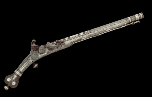 An all metal Scottish snaphaunce pistol, dated 1672.Sold at Auction: £78,000 (US$ 129,382)
