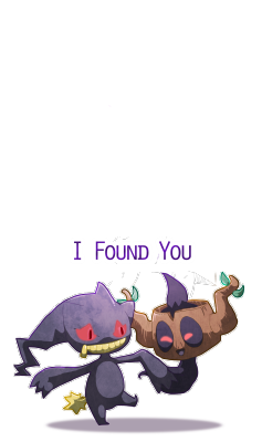 glitchexmachina:  glitchcity:  shockturtle:  dark-strings:  Phantump - According to old tales, these Pokémon are stumps possessed by the spirits of children who died while lost in the forest. Banette - A doll that became a Pokémon over its grudge from