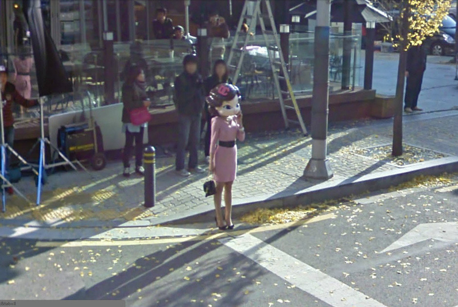 Sex on google street view