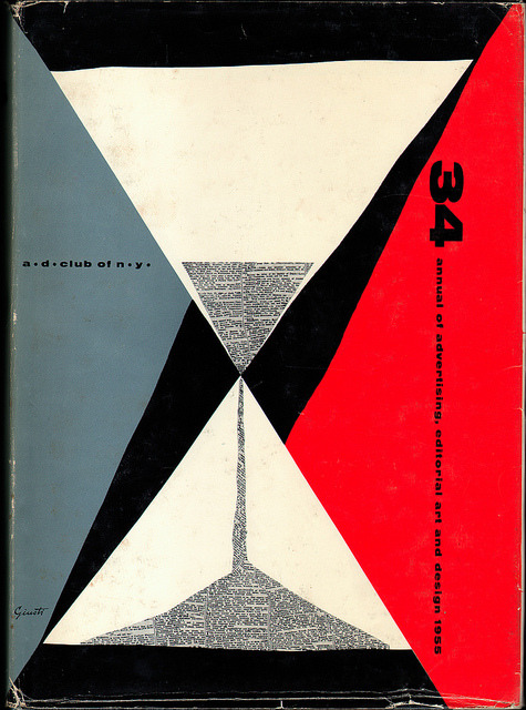 griftomatic:  George Giusti cover of Annual of Advertising, Editorial Art and Design 1955 by sandiv999 on Flickr. 