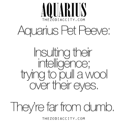 zodiaccity:  Zodiac Aquarius Facts. For more information on the zodiac signs, click here.