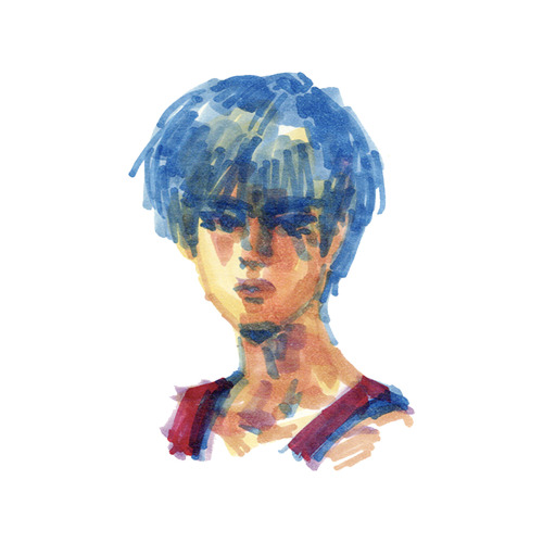Sketches While Watching/reading Slam Dunk