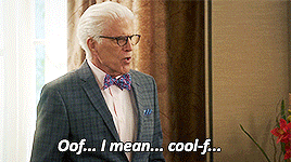 marisacoulterr:The Good Place, 4x01Wait, I need to say something. I know this seems bleak and it fee
