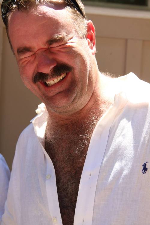 Yeah this chest hair is like a moth to a flame for these slutty boys.