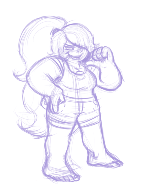 antleredoctopus:  amethyst thinkin’ she’s hot shit prolly ‘cause she is