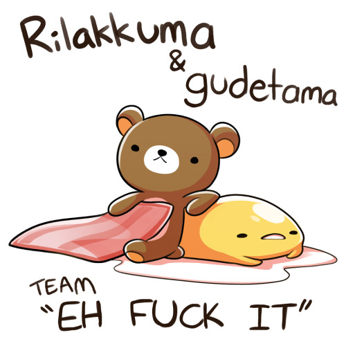 chekhovandowl:cubewatermelon:I love that two of san-x and sanrio’s most popular characters at the mo