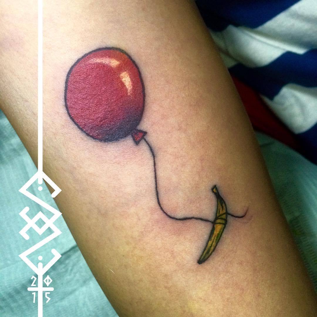 Top 9 Amusing Balloon Tattoo Designs  Styles At Life