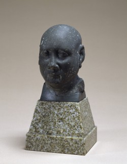 Hismarmorealcalm:  Head Of A Priest  Circa 300 B.c.  Greco-Roman  Green Schist