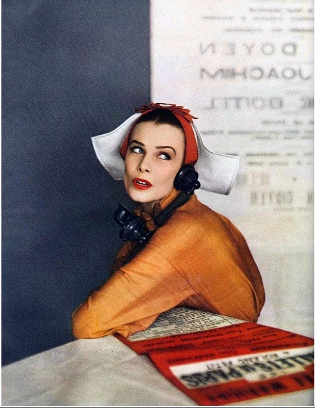 Lillian Marcuson by Richard Avedon, Harper’s Bazaar; April,1950.