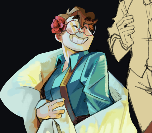 i usually don’t post wips on tumblr but im feeling a little insane about this one boys