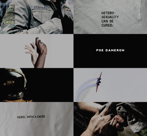 character aesthetics →   sw: poe dameron for @psylokke“The Resistance will not be intimidated by you