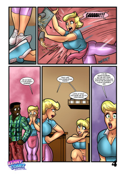 Betty And Alice: Study Session (Page 4)Art: Rabies T Lagomorph / Story: Kennycomixsupport