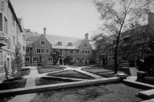 The last of Princeton’s Collegiate Gothic dormitories, Joline, completed the northwest corner 