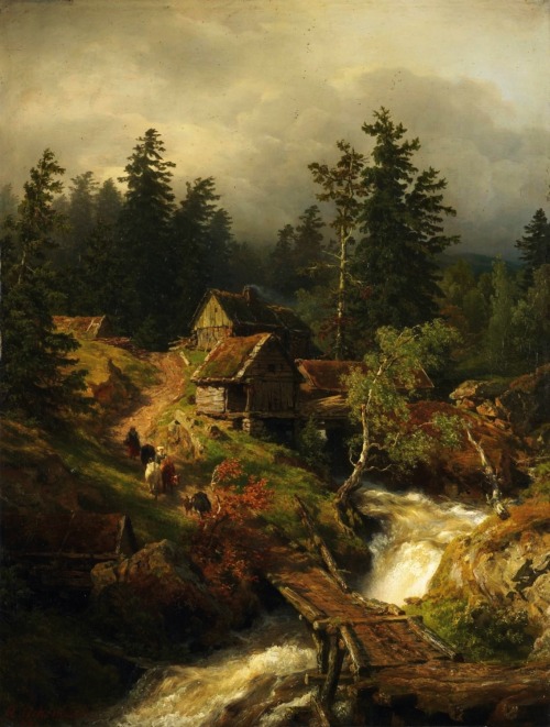 Andreas Achenbach (1815–1910, Germany)Landscapes 2Achenbach was a German landscape painter, as