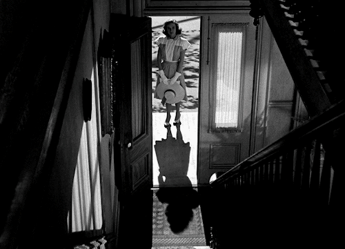 lesbianheistmovie: The Cinematography of Film Noir Sunset Boulevard (1950)The Third Man (1949)  The Lady from Shanghai (1947)Out of the Past (1947)  Double Indemnity (1944)The Night of the Hunter (1955)Ministry of Fear (1944)Shadow of a Doubt (1943) 