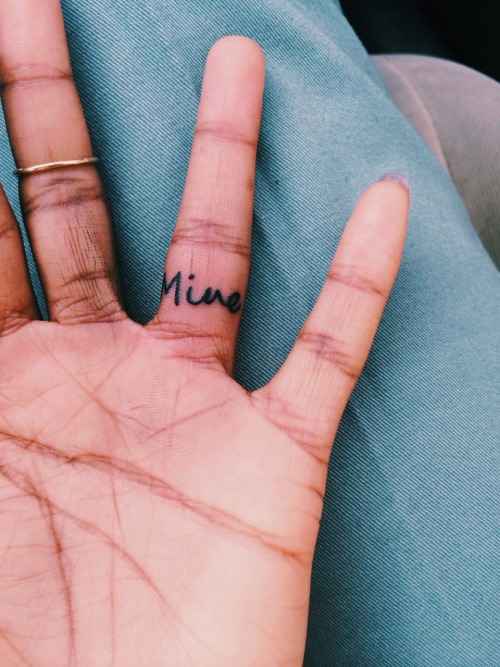 planetfaraway: planetfaraway: i am mine. before i am ever anyone else’s. - in, nayyirah waheed It’s 