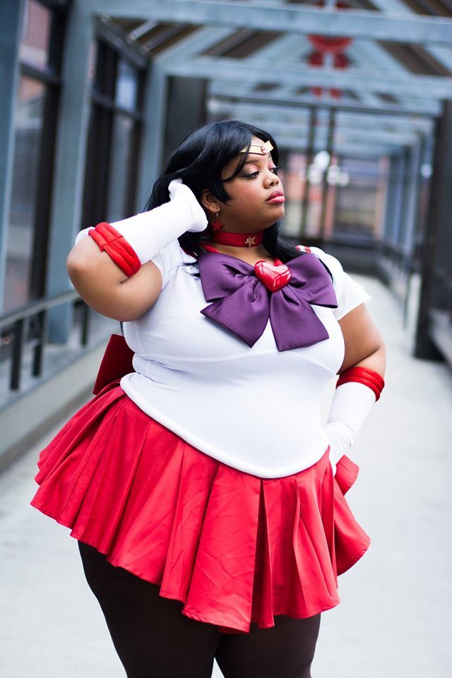 superheroesincolor:  Sailor Mars by   Kiss a Frog Cosplay  Watch “Sailor Moon”