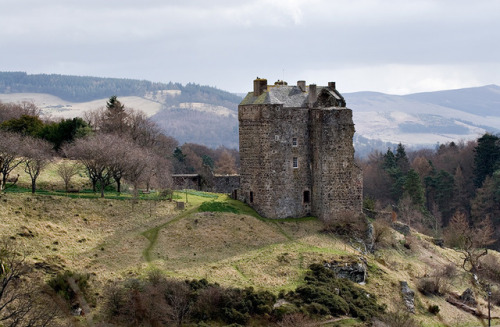 brigantias-isles: Neidpath Castle, Peebles, Scottish Borders