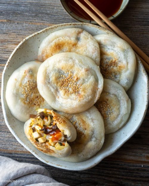 DIY Pan-fried Mochi BunThis pan-fried mochi bun is soft, chewy, and gluten-free with a scrumptious s