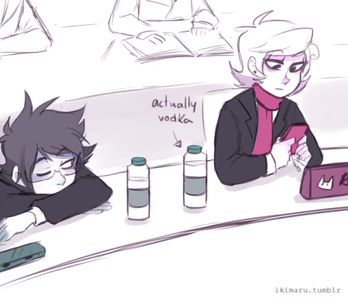 Roxy won’t fall for your pranks you egg[college au]