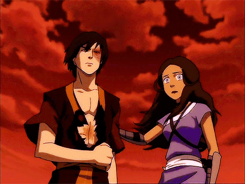 Katara + Zuko @redbelles