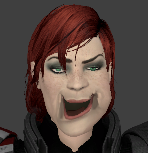 Porn photo Femshep Rebuild WIP