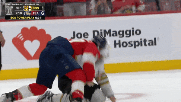 Kicky Feet But Make It Hockey Fighting