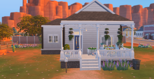 zara’s first actual house!