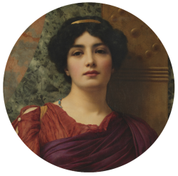 auriferis929:  John   William Godward (1861 - 1922)  Contemplation (1903).  Private Collection.   Джон Уильям Годвард (1861 - 1922) Созерцание    (1903). Частная Коллекция. 