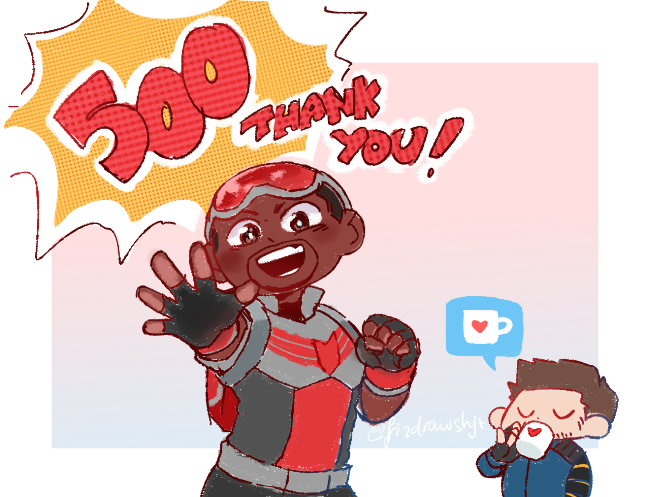 I reached 500 followers today!! 😳😳 Thank you so much for your support 💖💖 I really appreciate it!!! alo i just made a ko-fi page,...