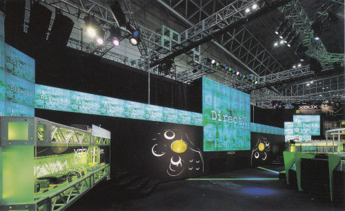 Tokyo Game Show 2001 Spring “XBOX Booth” place: Makuhari, Chiba