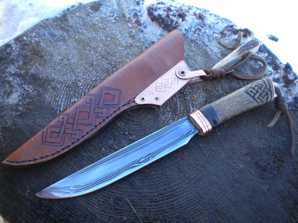 art-of-swords:  Handmade Knives Nordic knife by hellize 