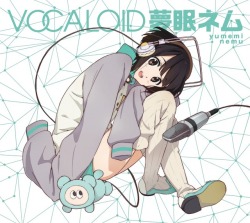 Horiguchi Yukiko Vocaloid Yumemi Nemu Disc Cover Headphones Thighhighs | #400527