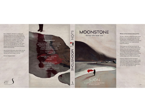 Really happy to be able to show you my Book Jacket design for Moonstone by Icelandic Author Sjón. Wh