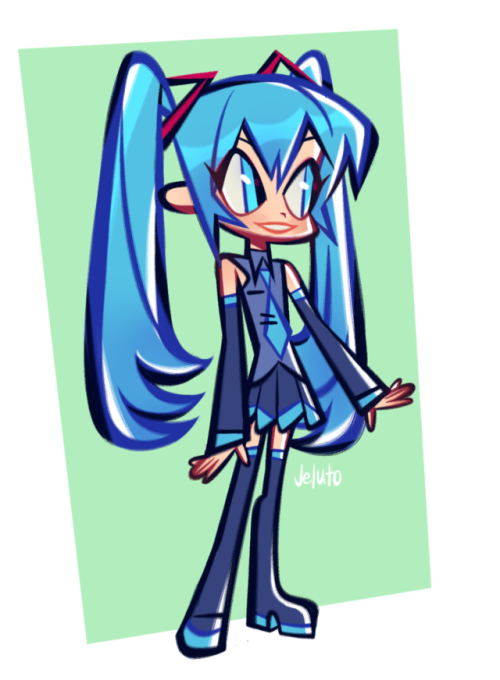 it seems like vocaloids are just my go to thing to draw when i need to play around!ko-fi / twitter
