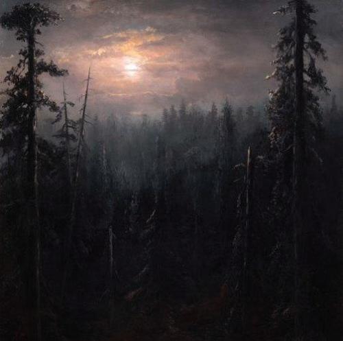 ghostlywriterr:Norton Bush“Campfire Scene”(1885)