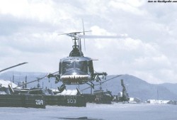 enrique262:  Vietnam War, UH-1C gunship. 